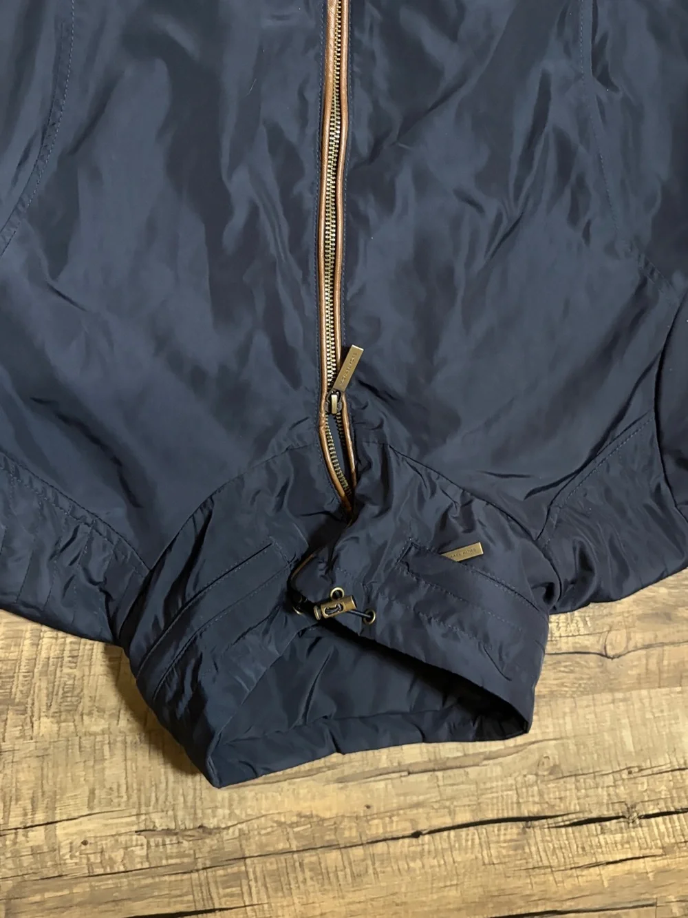 NWT Michael Kors Navy Rain Jacket Coat
